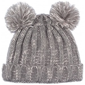 BONNET POMPONS FILLE