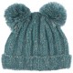 BONNET POMPONS FILLE