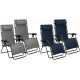 LOT DE 2 CHAISES LONGUES PLIANTES