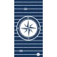 SERVIETTE DE PLAGE VELOURS 75 X 150 CM