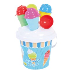 SEAU CORNET DE GLACE 17 CM