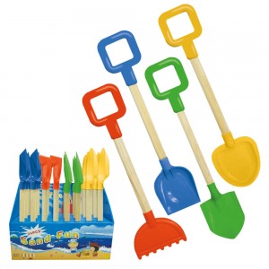 PELLE / RÂTEAU MANCHE EN BOIS 48 CM