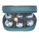 VALISE 6 MINI BOULES ACIER