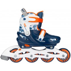 ROLLER EN LIGNE REGLABLE - TRAFFIC RACER - ENFANT