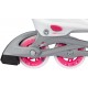 ROLLER EN LIGNE REGLABLE - WHITE WEDGE - ENFANT