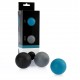 LOT DE 3 BALLES DE MASSAGE - 5 CM