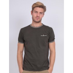 T-SHIRT COL ROND HOMME