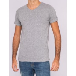T-SHIRT COL V COTON BIO HOMME