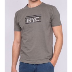 T-SHIRT COL ROND HOMME