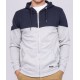 SWEAT CAPUCHE HOMME MARINE