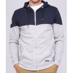 SWEAT CAPUCHE HOMME MARINE