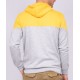 SWEAT CAPUCHE HOMME JAUNE