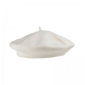 BERET FEUTRINE BLANC