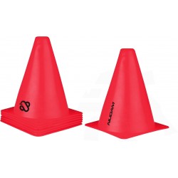 CONES DE SLALOM 23 CM - LOT DE 6