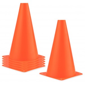 CONES DE SLALOM 23 CM - LOT DE 6