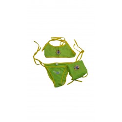 MAIILOT DE BAIN 2 PIECES FILLE 2 A 12 ANS