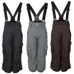 PANTALON DE SKI GARCON 3/8 ANS