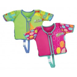 GILET DE NATATION EN TISSU AQUASTAR 1/6 ANS