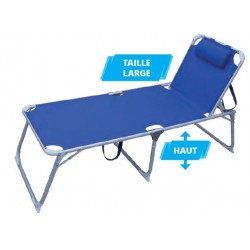 LIT DE CAMP HAUT GRANDE TAILLE 193 X 67 CM