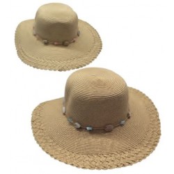 CHAPEAU PAILLE PAPIER FEMME 57 CM