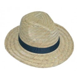 CHAPEAU PAILLE HOMME BORD BAISSE 57/59 CM