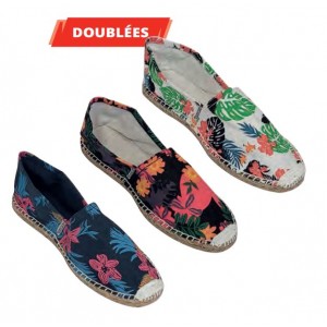 ESPADRILLES FEMME DOUBLEES 35/41