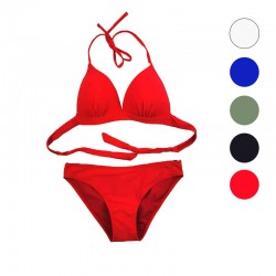 MAILLOT DE BAIN UNI 2 PIECES