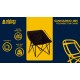 FAUTEUIL DE CAMPING PLIABLE