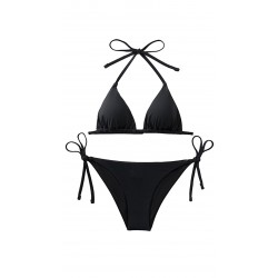 MAILLOT DE BAIN TRIANGLE 2 PIECES NOIR