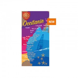 SERVIETTE DE PLAGE MICROFIBRE OCCITANIE