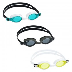 LUNETTES DE NATATION SILICONE ADULTE