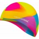 BONNET DE NATATION SILICONE MULTICOLORE