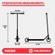 TROTTINETTE PLIABLE 125 MM