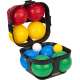 JEU DE 8 BOULES DE PETANQUE PLASTQUE
