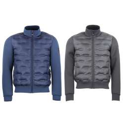 BLOUSON BI-MATIERE HOMME
