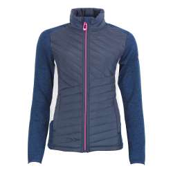 BLOUSON POLAIRE MATELASSE FEMME