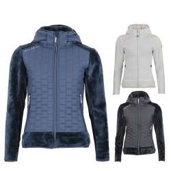 BLOUSON POLAIRE MATELASSE FEMME