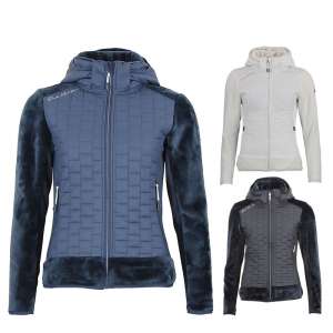 BLOUSON POLAIRE MATELASSE FEMME