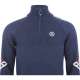 PULL COL ROULÉ DEMI-ZIP HOMME