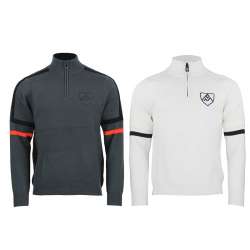 PULL COL ROULÉ DEMI-ZIP HOMME