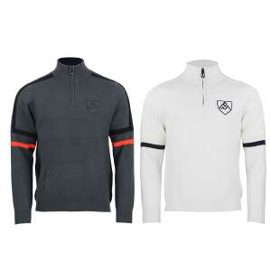 PULL COL ROULÉ DEMI-ZIP HOMME