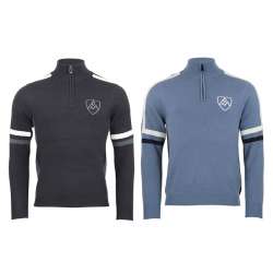 PULL COL ROULÉ DEMI-ZIP HOMME