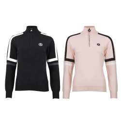 PULL COL ROULÉ DEMI-ZIP FEMME