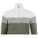 PULL COL ROULÉ DEMI-ZIP FEMME