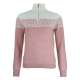 PULL COL ROULÉ DEMI-ZIP FEMME