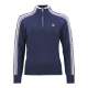 PULL COL ROULÉ DEMI-ZIP FEMME
