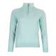 PULL COL ROULÉ DEMI-ZIP FEMME