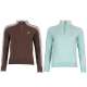 PULL COL ROULÉ DEMI-ZIP FEMME