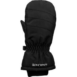 MOUFLES DE SKI NOIRES ENFANT 2 A 8 ANS