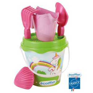 SEAU GARNI LICORNE 17 CM